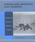 Ebook Handbook of applied dog behavior and training (Vol 2): Part 2