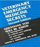Ebook Veterinary emergency medicine secrets (2/E): Part 1