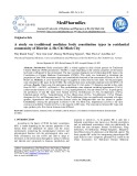 A study on traditional medicine body constitution types in residential community of District 4, Ho Chi Minh City