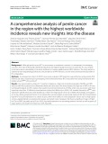 A comprehensive analysis of penile cancer in the region with the highest worldwide incidence reveals new insights into the disease