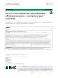 Impact of sex on treatment-related adverse effects and prognosis in nasopharyngeal carcinoma
