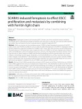 SCARA5 induced ferroptosis to effect ESCC proliferation and metastasis by combining with Ferritin light chain