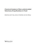 Ebook Chemical analysis of non antimicrobial veterinary drug residues in food: Part 1