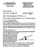 Đề thi học kì 1 môn Toán lớp 9 năm 2023-2024 - Trường THCS Nguyễn Huệ, Quận Tân Phú