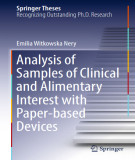 Ebook Analysis of samples of clinical and alimentary interest with paper-based devices