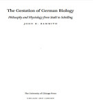Ebook The gestation of German biology: Philosophy and physiology from Stahl to Schelling