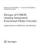 Ebook Design of CMOS analog integrated fractional-order circuits: Applications in medicine and biology