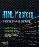 Ebook HTML mastery: Semantics, standard, and styling