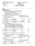 Đề thi giữa học kì 1 môn Hóa học lớp 11 năm 2022-2023 - Trường THPT Cửa Tùng, Quảng Trị
