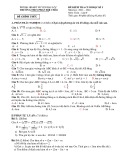 Đề thi học kì 1 môn Toán lớp 9 năm 2023-2024 có đáp án - Trường THCS Phan Bội Châu, Đại Lộc
