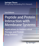 Ebook Peptide and protein interaction with membrane systems: Applications to antimicrobial therapy and protein drug delivery