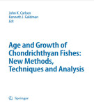 Ebook Age and growth of chondrichthyan fishes: New methods, techniques and analysis