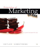 Ebook Principles of marketing (14th ed): Part 1