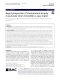 Rapid progression of chorioretinal atrophy in punctate inner choroiditis: A case report