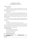 Giáo án môn Đạo đức lớp 4 - Bài 8: Em bảo vệ của công (Sách Cánh diều)