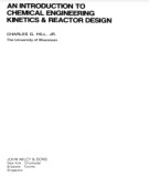 Ebook An introduction to chemical engineering kinetics and reactor design: Part 1