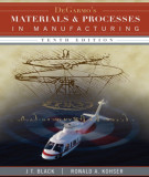 Ebook Degarmo’s materials and processes in manufacturing: Part 1