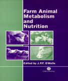 Ebook Farm animal metabolism and nutrition: Part 1