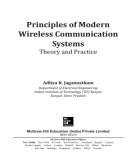 Ebook Principles of modern wireless communication systems - Theory and practice: Part