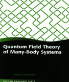 Ebook Quantum field theory of many body systems: Part 1