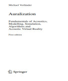 Ebook Auralization - Fundamentals of acoustics, modelling, simulation, algorithms and acoustic virtual reality: Part 1