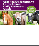 Ebook Veterinary technician's large animal daily reference guide: Part 2
