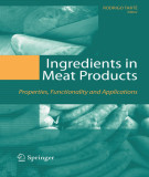 Ebook Ingredients in meat products: Properties, functionality and applications