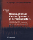 Ebook Nonequilibrium carrier dynamics in semiconductors: Proceedings of the 14th International conference, July 25-29, 2005, Chicago, USA