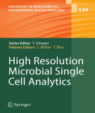 Ebook High resolution microbial single cell analytics (Advances in biochemical engineering/biotechnology, Volume 124)