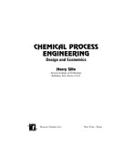 Ebook Chemical process engineering - Design and economics: Part 1
