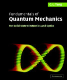 Ebook Fundamentals of quantum mechanics - For solid state electronics and optics: Part 1
