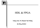 Bài giảng HDL & FPGA - Chương 1: Giới thiệu chung về công nghệ IC khả trình