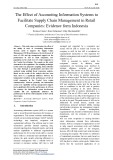 The effect of accounting information systems to facilitate supply chain management in retail companies: Evidence form Indonesia