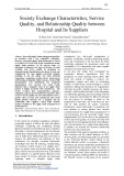 Society exchange characteristics, service quality, and relationship quality between hospital and its suppliers
