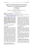Supply chain management information system for vaccines management in Thailand