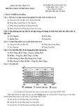 Đề thi giữa học kì 1 môn Địa lí lớp 9 năm 2022-2023 - Trường THCS Võ Trường Toản, Đồng Nai