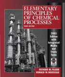 Ebook Elementary principles of chemical processes (3/E): Part 1