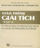 Giáo trình Giải tích (Tập 3 - Tích phân suy rộng, tích phân phụ thuộc tham số, tích phân bội, tích phân đường, tích phân mặt): Phần 1