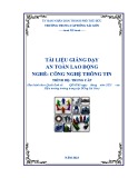 Tài liệu giảng dạy Bảo dưỡng và sửa chữa hệ thống nhiên liệu động cơ diesel (Nghề: Công nghệ ô tô - Trung cấp) - Trường Trung cấp Đông Sài Gòn