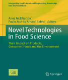 Ebook Novel technologies in food science: Their impact on products, consumer trends and the environment
