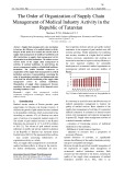 The order of organization of supply chain management of medical industry activity in the republic of Tatarstan