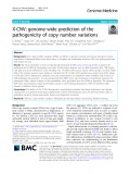 X-CNV: Genome-wide prediction of the pathogenicity of copy number variations