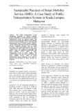 Sustainable practices of smart mobility service (SMS): A case study of public transportation system in Kuala Lumpur, Malaysia