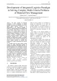 Development of integrated logistics paradigm in solving complex multi-criteria problems of material flow management