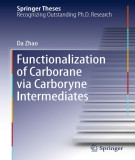 Ebook Functionalization of carborane via carboryne intermediates