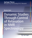 Ebook Dynamic studies through control of relaxation in NMR spectroscopy