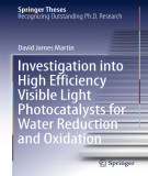 Ebook Investigation into high efficiency visible light photocatalysts for water reduction and oxidation
