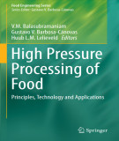 Ebook High pressure processing of food: Principles, technology and applications