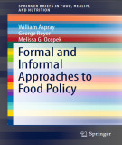 Ebook Formal and informal approaches to food policy