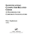 Ebook Investigating computer-related crime: Handbook for corporate investigators